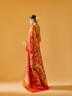 Signature Fuchsia Pink Paithani Silk Saree