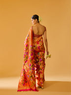 Signature Fuchsia Pink Paithani Silk Saree