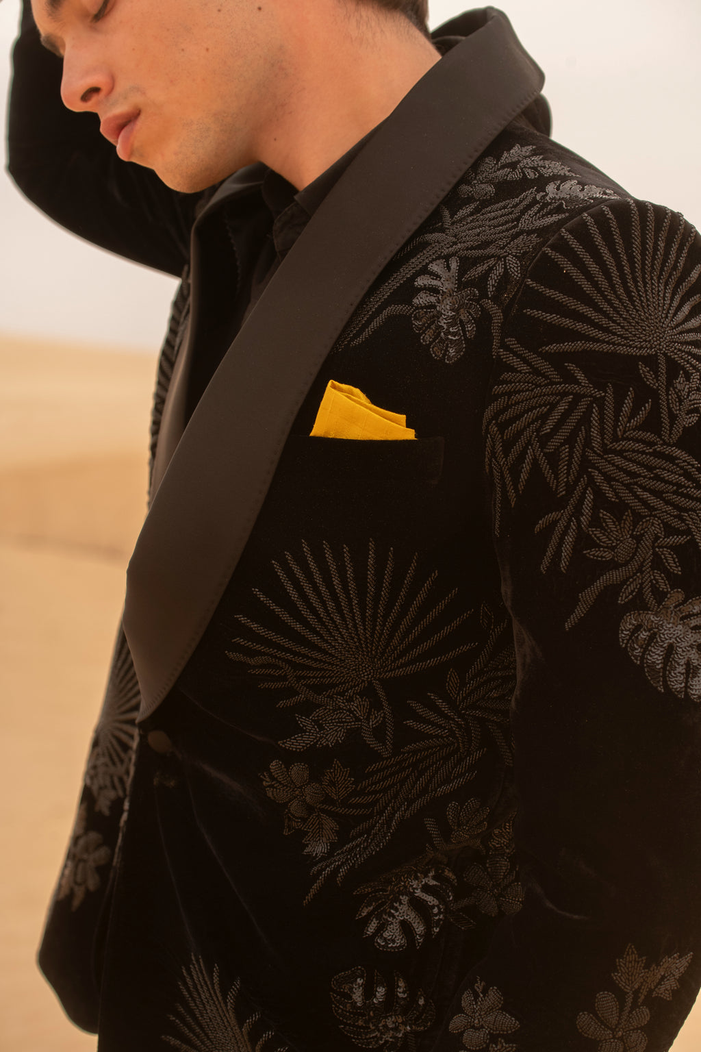 Badshah-e-Raat Royal Velvet Tuxedo