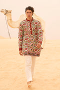 Regal Patola Double Ikkat Kurta Set