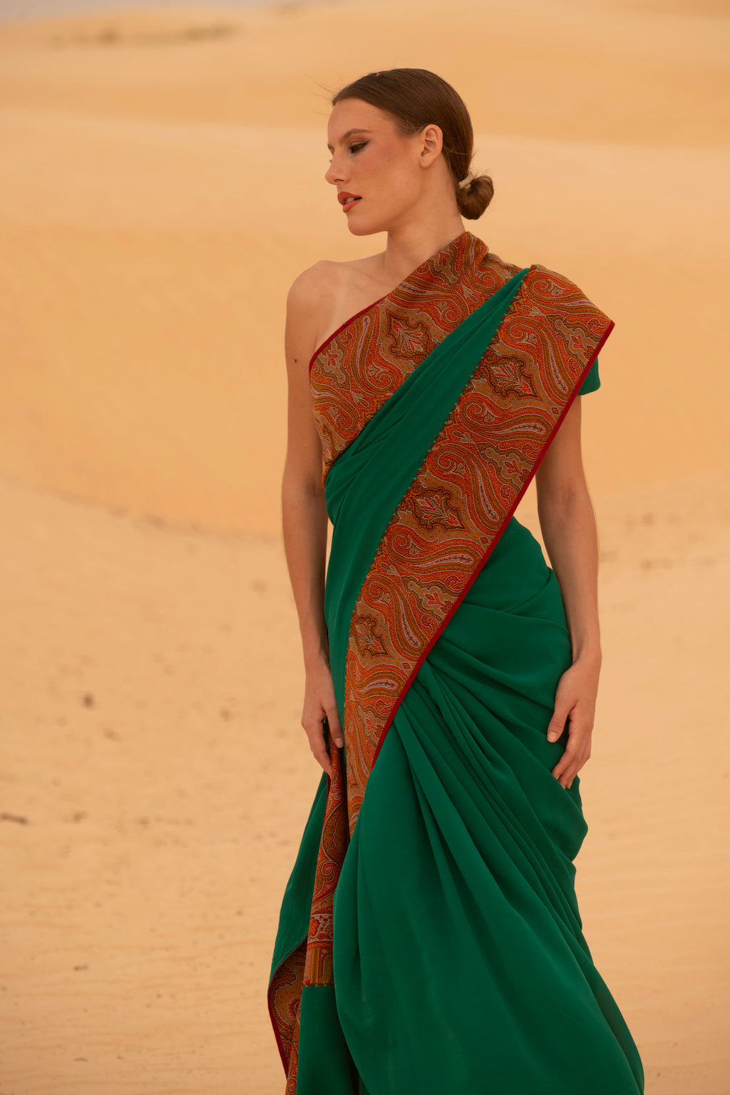 Regal Heirloom Turk Jamawar Saree