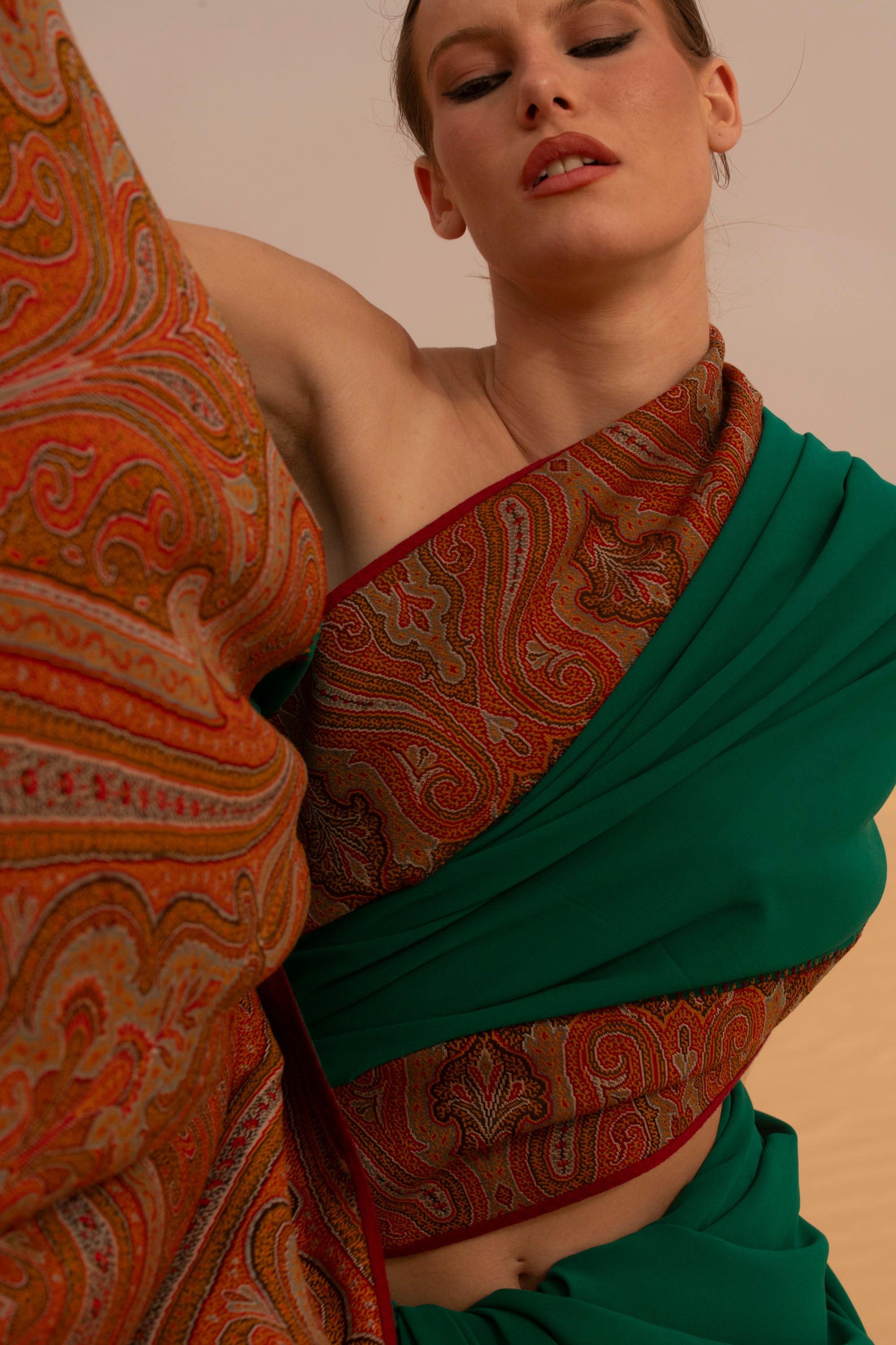 Regal Heirloom Turk Jamawar Saree