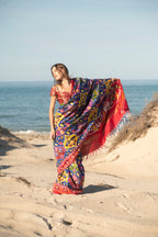Eternal Royal Blue Pattan Patola Double Ikat Saree