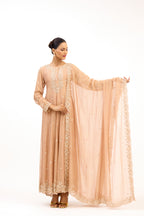 Rajkumari Tissue with Pearl & Sequin Embroidery Anarkali Suit Set
