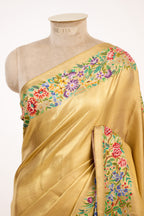 Gold Tissue Silk Kanjivaram Saree