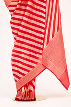 Classic Red Banarasi Silk Saree