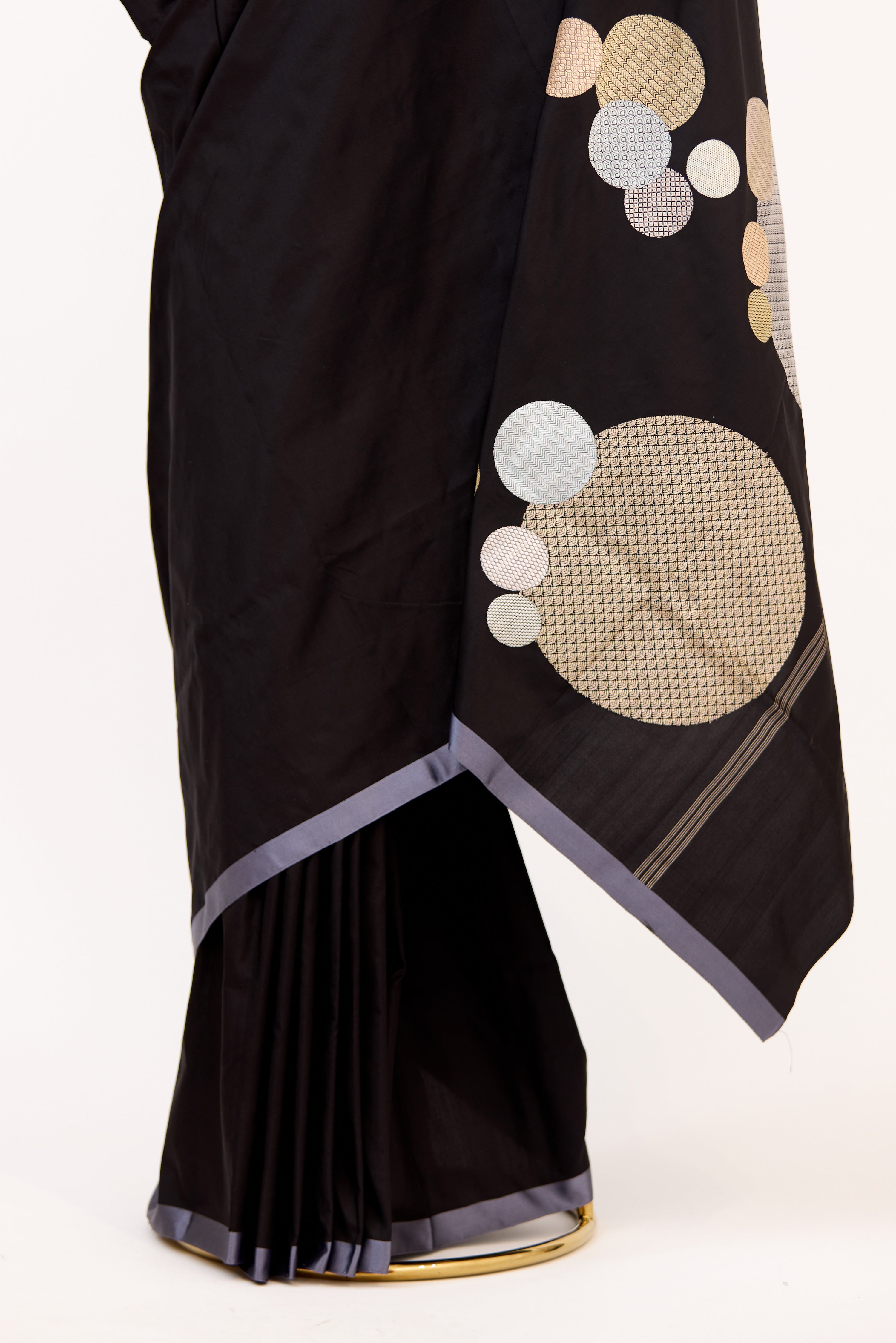 Black Timeless Banarasi Silk Saree