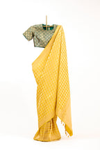 Mustard Banarasi Satin Silk