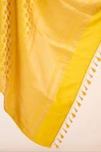 Mustard Banarasi Satin Silk
