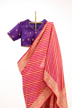 Red Banarasi Silk Saree
