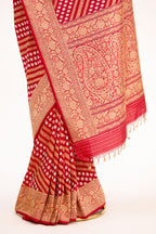 Red Banarasi Silk Saree