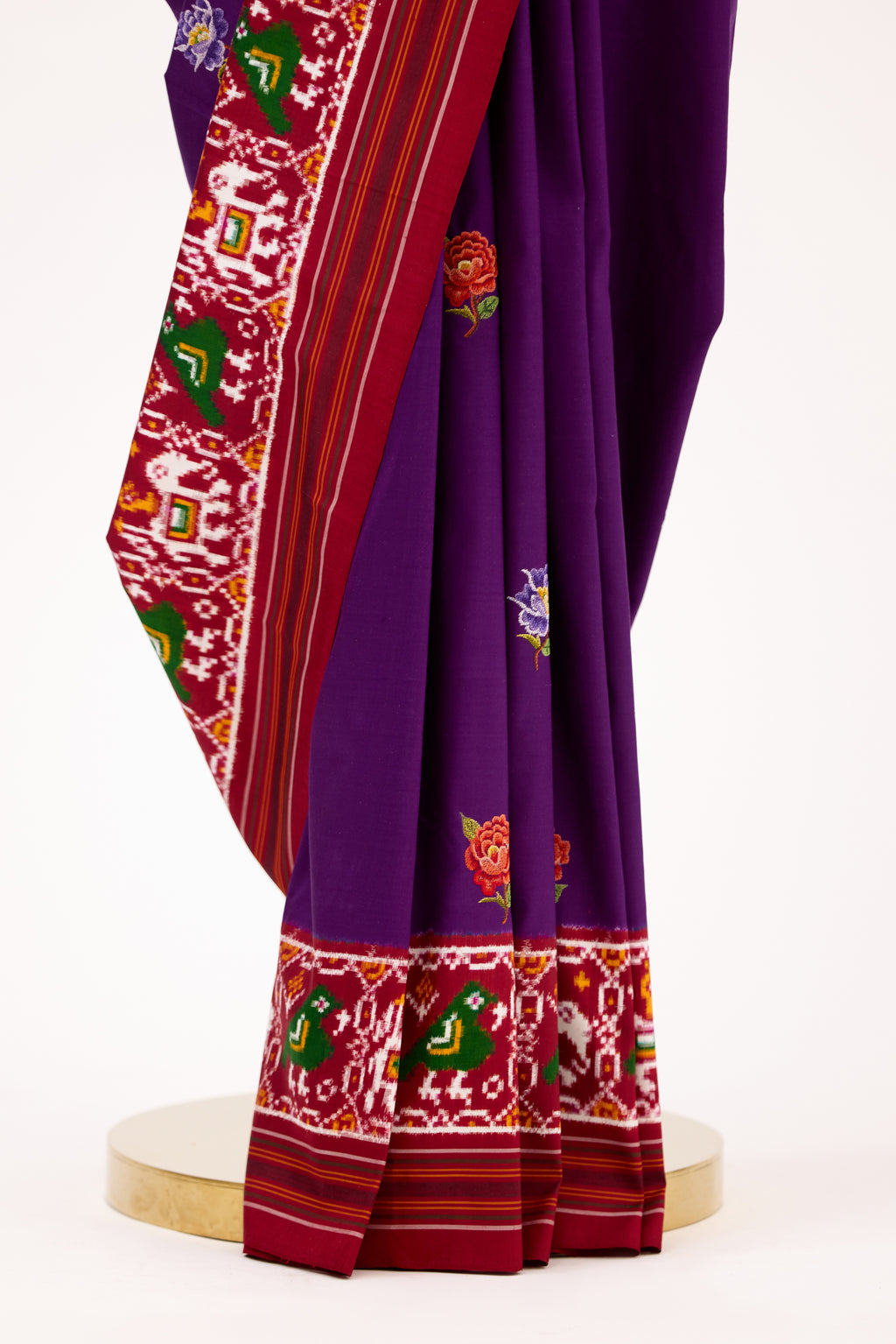 Royal Pochampally Double Ikat Silk Saree