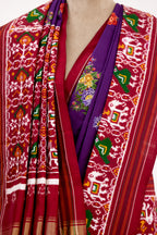 Royal Pochampally Double Ikat Silk Saree