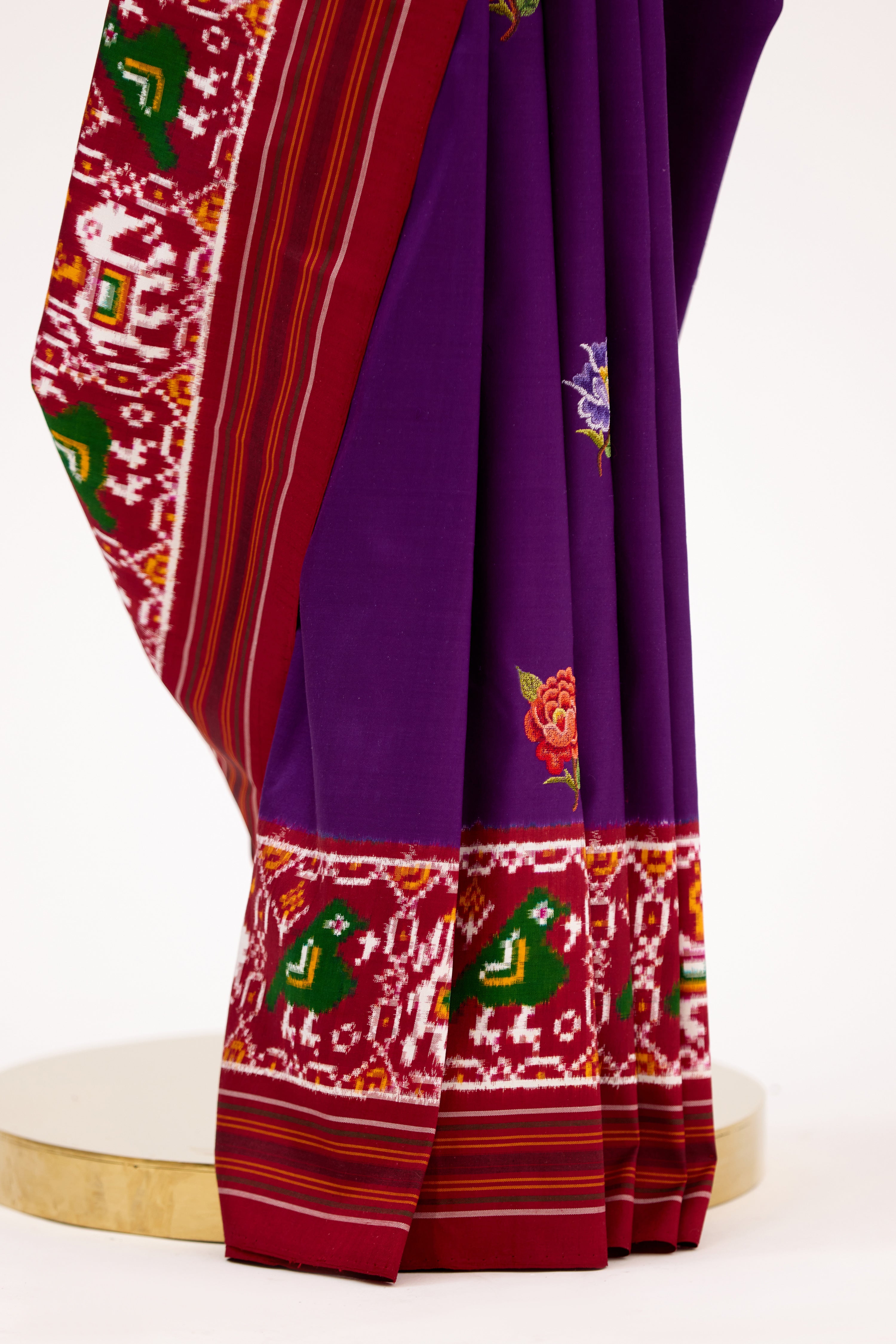 Royal Pochampally Double Ikat Silk Saree