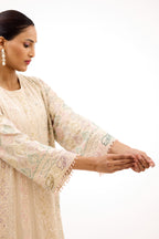 Begum Sahiba Royal Sequins, Resham Thread & Cutdana Embroidered Anarkali Suit Set