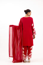 Nawabi Parsi Gara Embroidered Salwar Suit Set