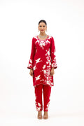 Nawabi Parsi Gara Embroidered Salwar Suit Set