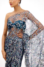 Chantilly Lace Saree
