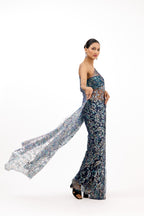 Chantilly Lace Saree