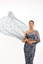 Chantilly Lace Saree