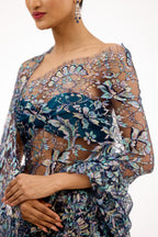 Chantilly Lace Saree