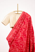 Red Banarasi Silk Saree