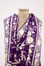Regal Plum Parsi Gara Saree