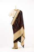 Earthy Hue Block Print Saree