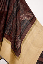 Earthy Hue Block Print Saree