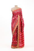 Scarlet Heirloom Patola Silk Saree