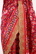 Scarlet Heirloom Patola Silk Saree