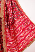 Scarlet Heirloom Patola Silk Saree