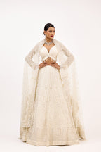 Jashn-e-Pearl Floral Delicate Embellishment Lehenga Set