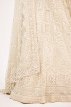 Jashn-e-Pearl Floral Delicate Embellishment Lehenga Set