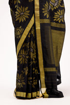 Black Uppada Silk Saree