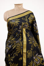 Black Uppada Silk Saree