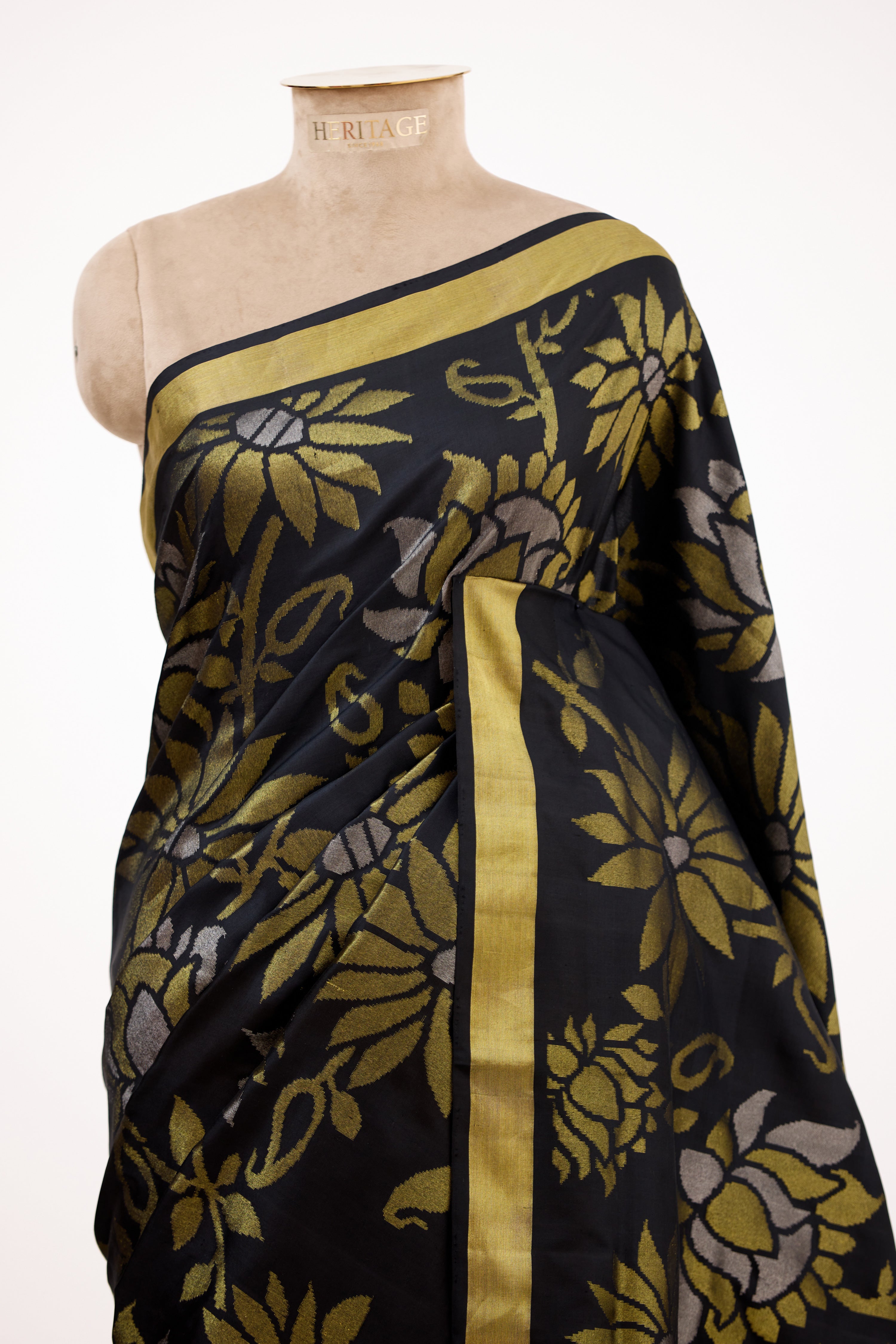 Black Uppada Silk Saree