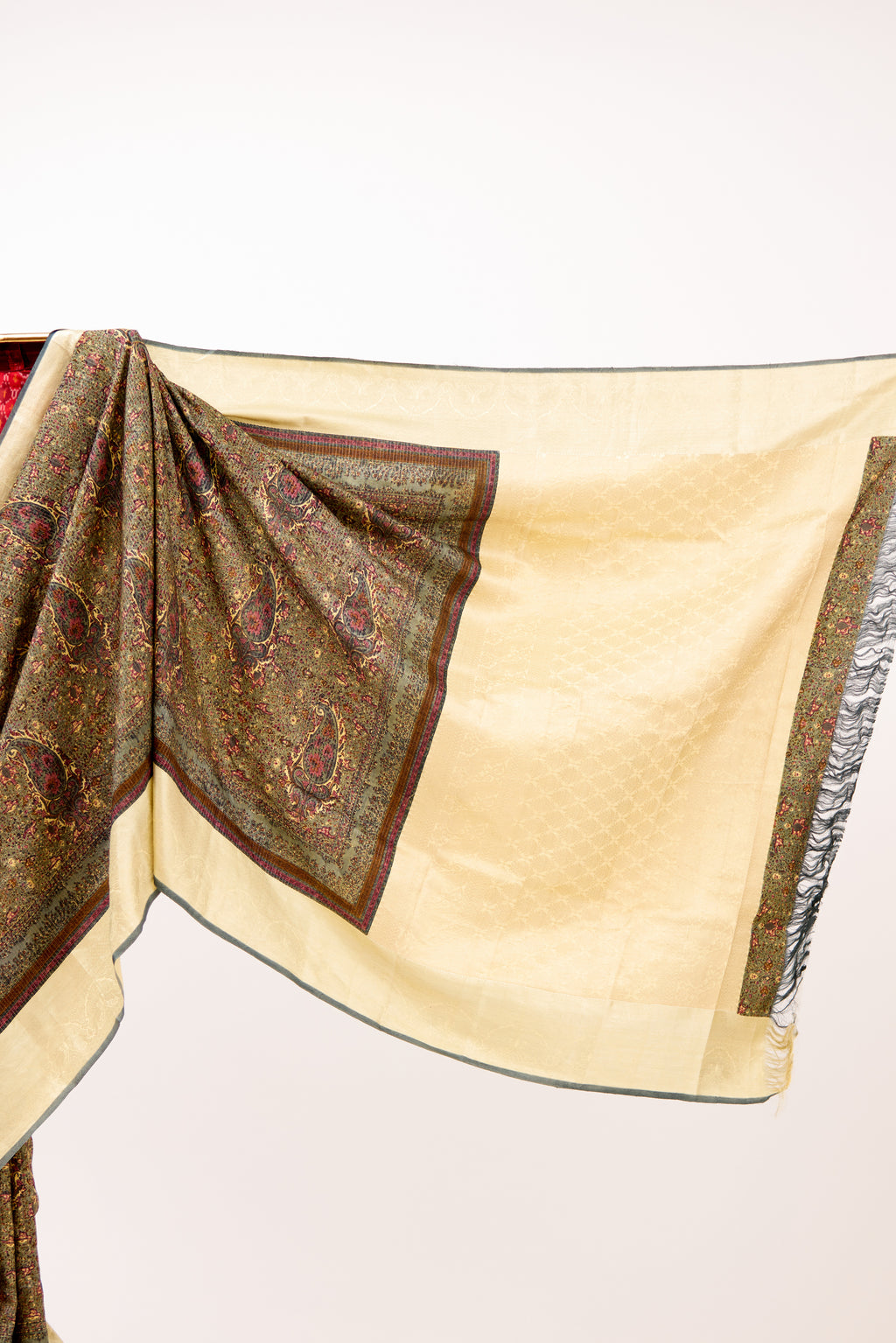 Earthen Elegance Hand Block Print Saree