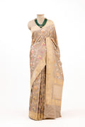 Golden Mist Banarasi Silk Saree