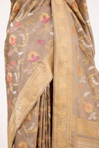 Golden Mist Banarasi Silk Saree