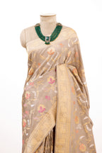 Golden Mist Banarasi Silk Saree