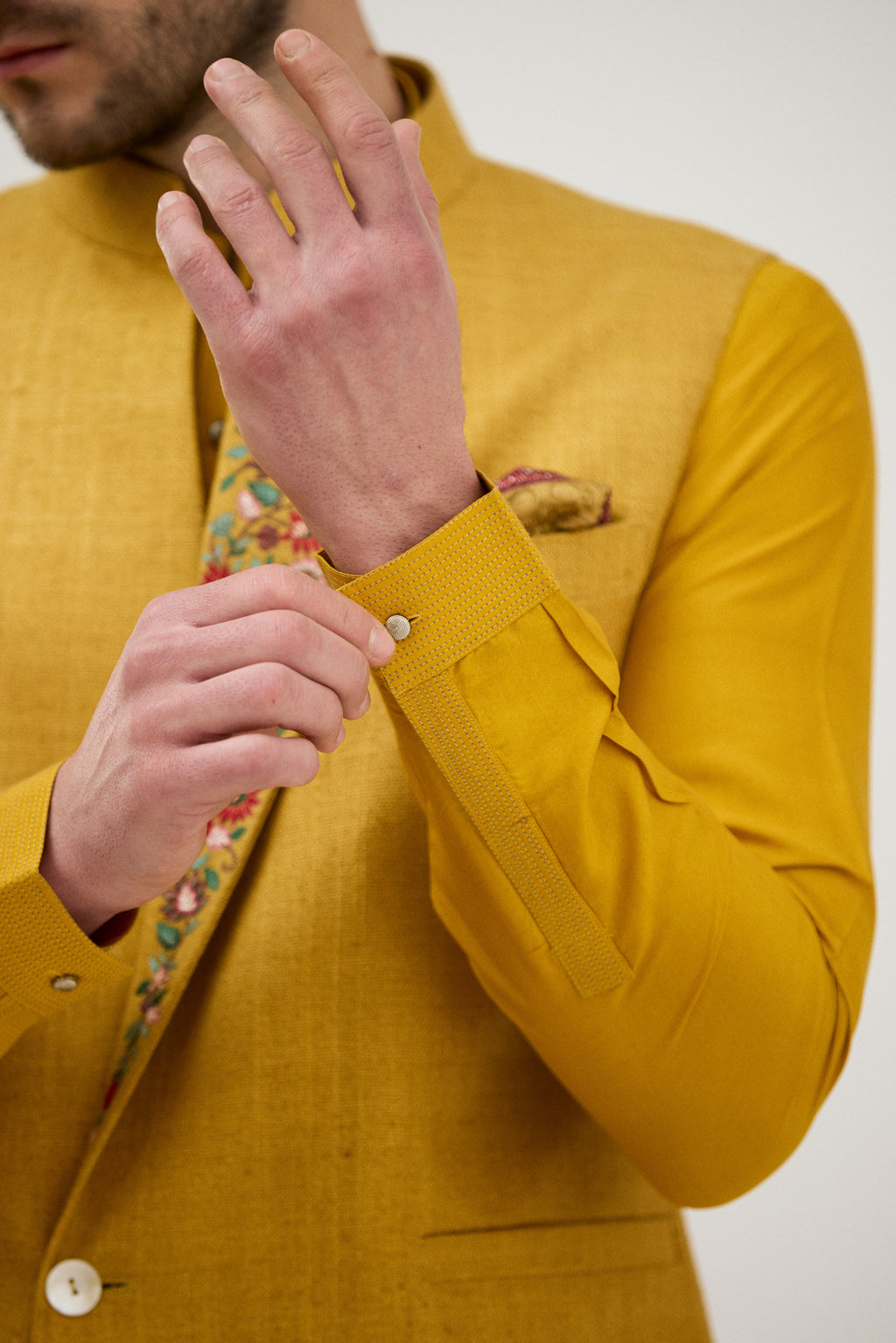 Suryavanshi Lapel Edition Nehru Jacket