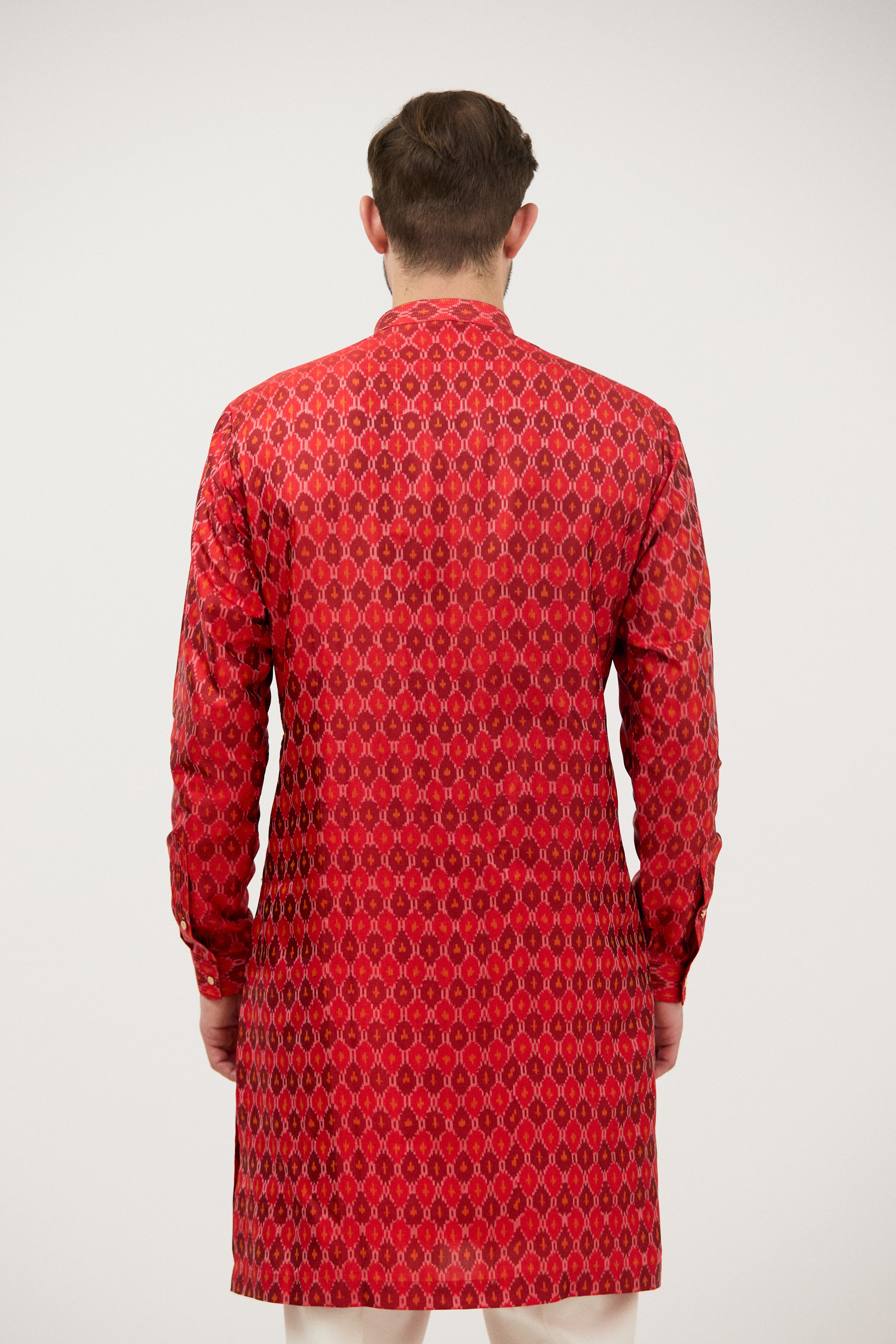 Rangshilp Ikat Patola Kurta Set