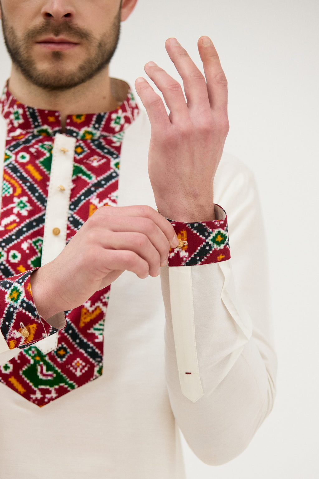 Elara Patola Print Kurta Set