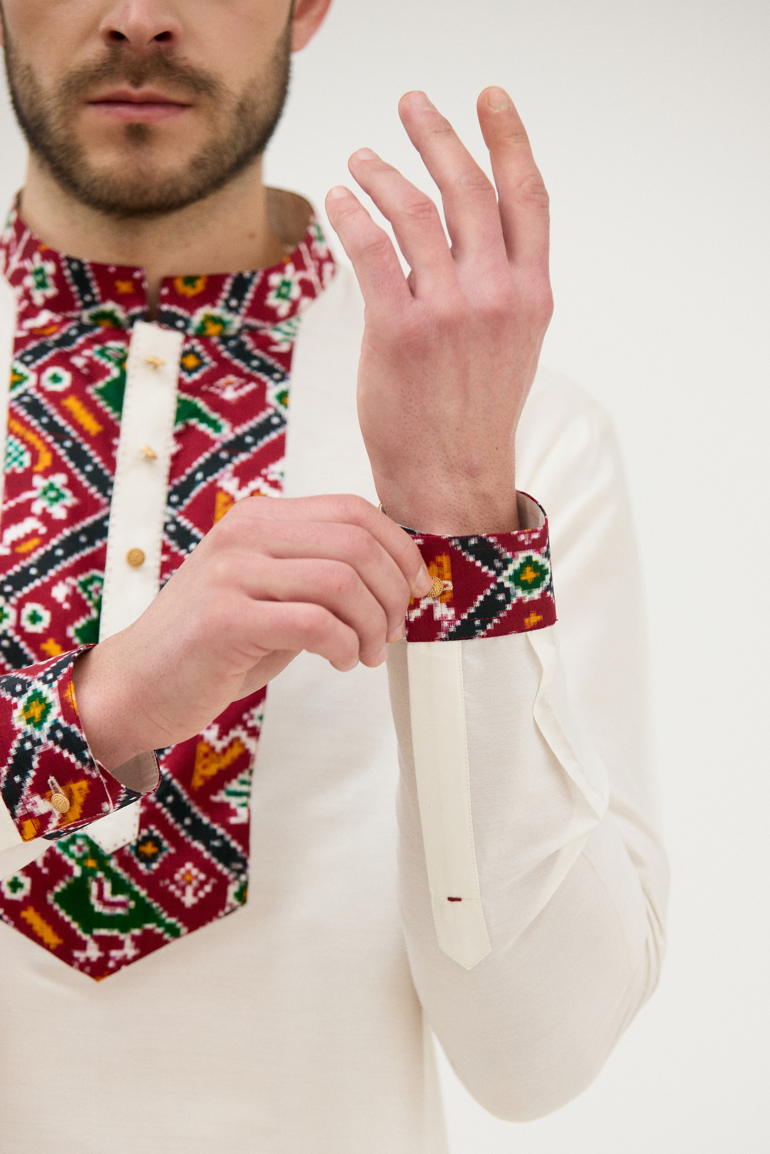 Elara Patola Print Kurta Set