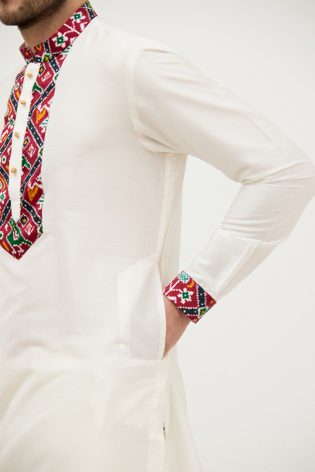 Elara Patola Print Kurta Set