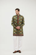 Royal Patola Double Ikkat Kurta Set