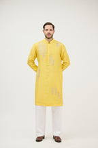 Luma Zari Knot Kurta Set