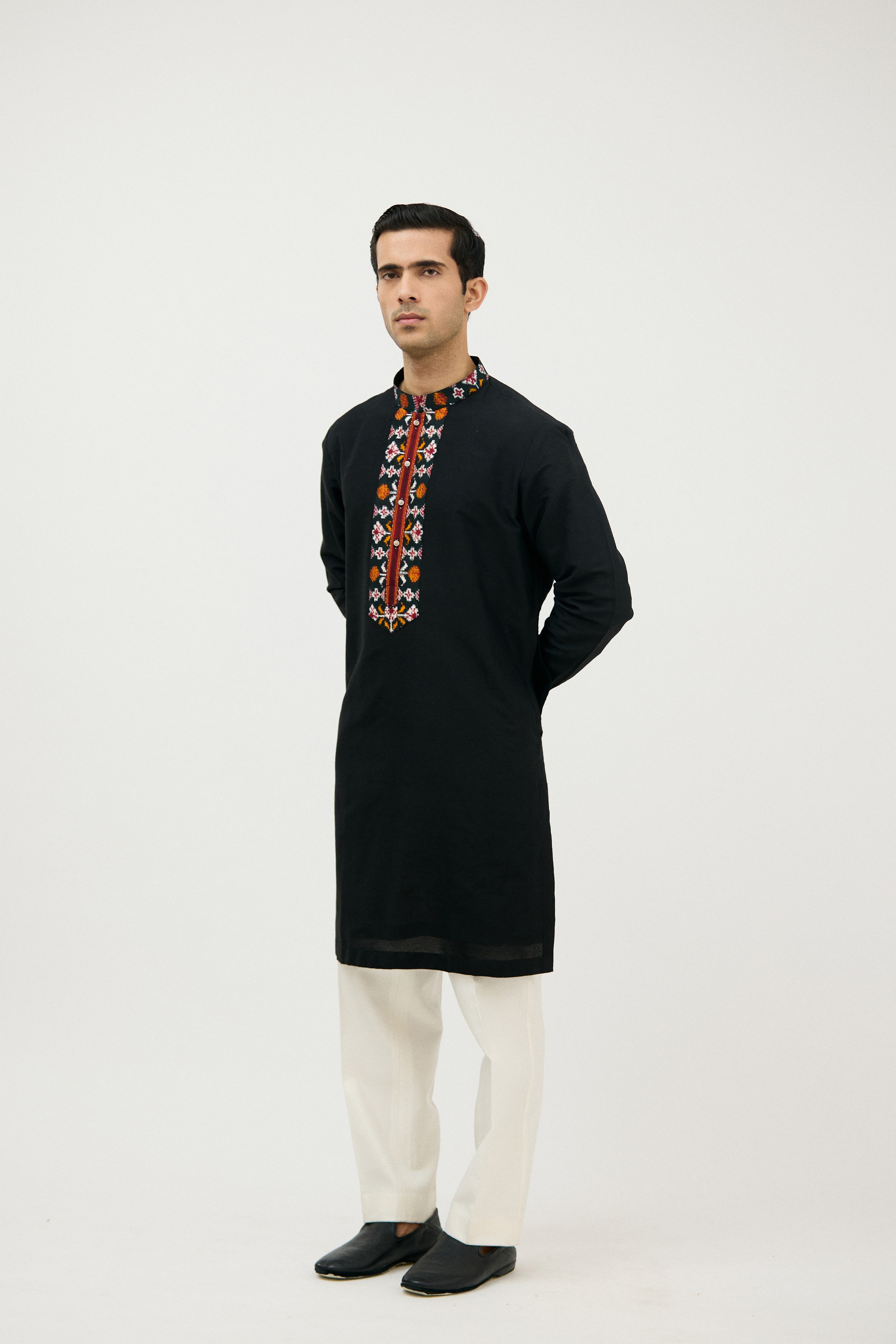 Shahi Ikkat Patola Kurta Set