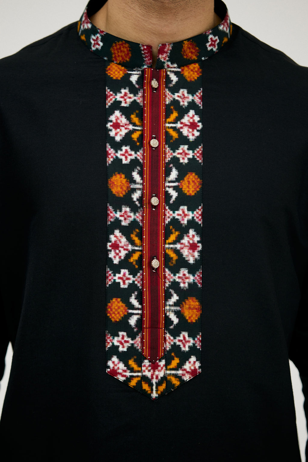 Shahi Ikkat Patola Kurta Set